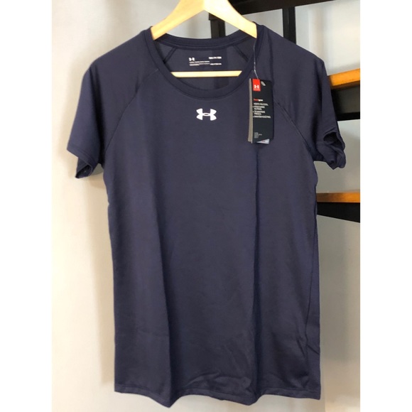 Under Armour Womens HeatGear Short Sleeve T-Shirt - Picture 1 of 4